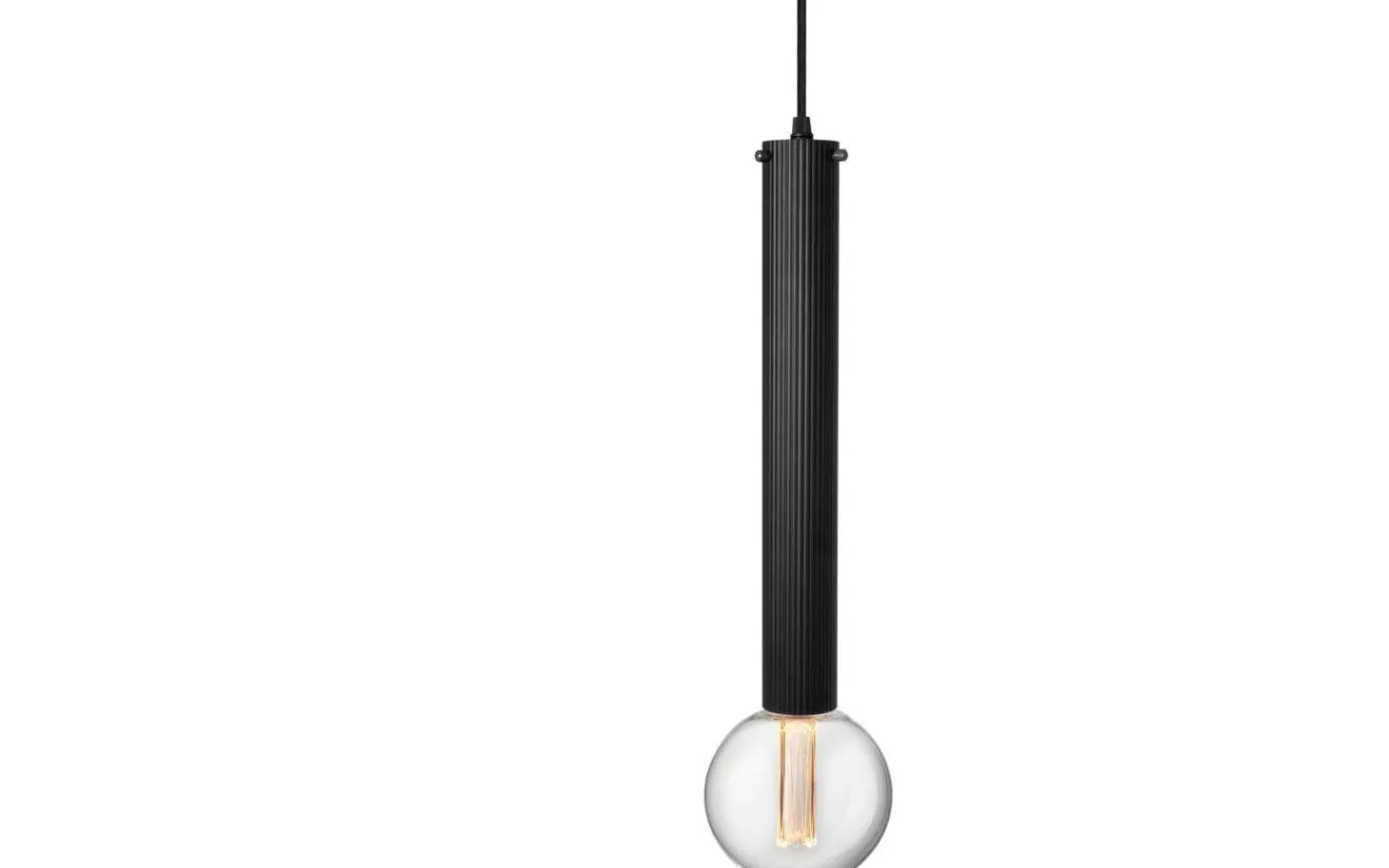 Sladdställ Med Sockel-Globen Lighting Hubble Pendel 38cm E14 Svart