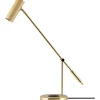 Skrivbordslampor-Globen Lighting Hubble Read Bordslampa 64cm Borstad Mässing