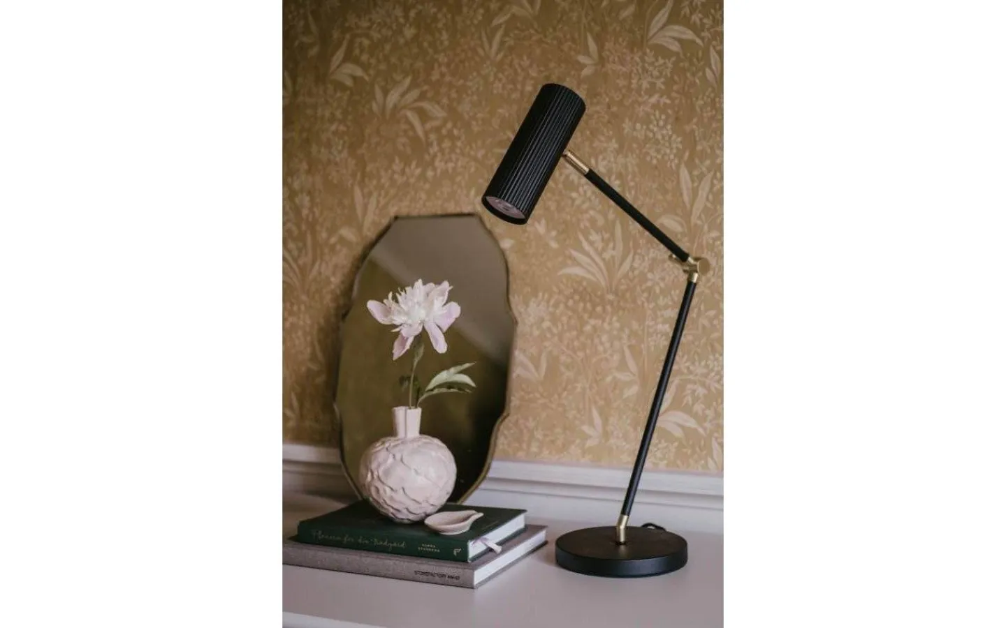 Sovrum|Skrivbordslampor-Globen Lighting Hubble Skrivbordslampa 45cm Svart