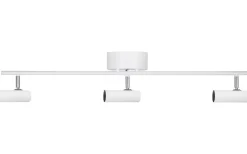 Avlånga Takspotlights|Takspot Med 3 Lampor < Globen Lighting Hubble Takspotlight 3L 80cm Vit