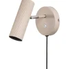 Sovrum|Läslampor < Globen Lighting Hubble Vägglampa Beige