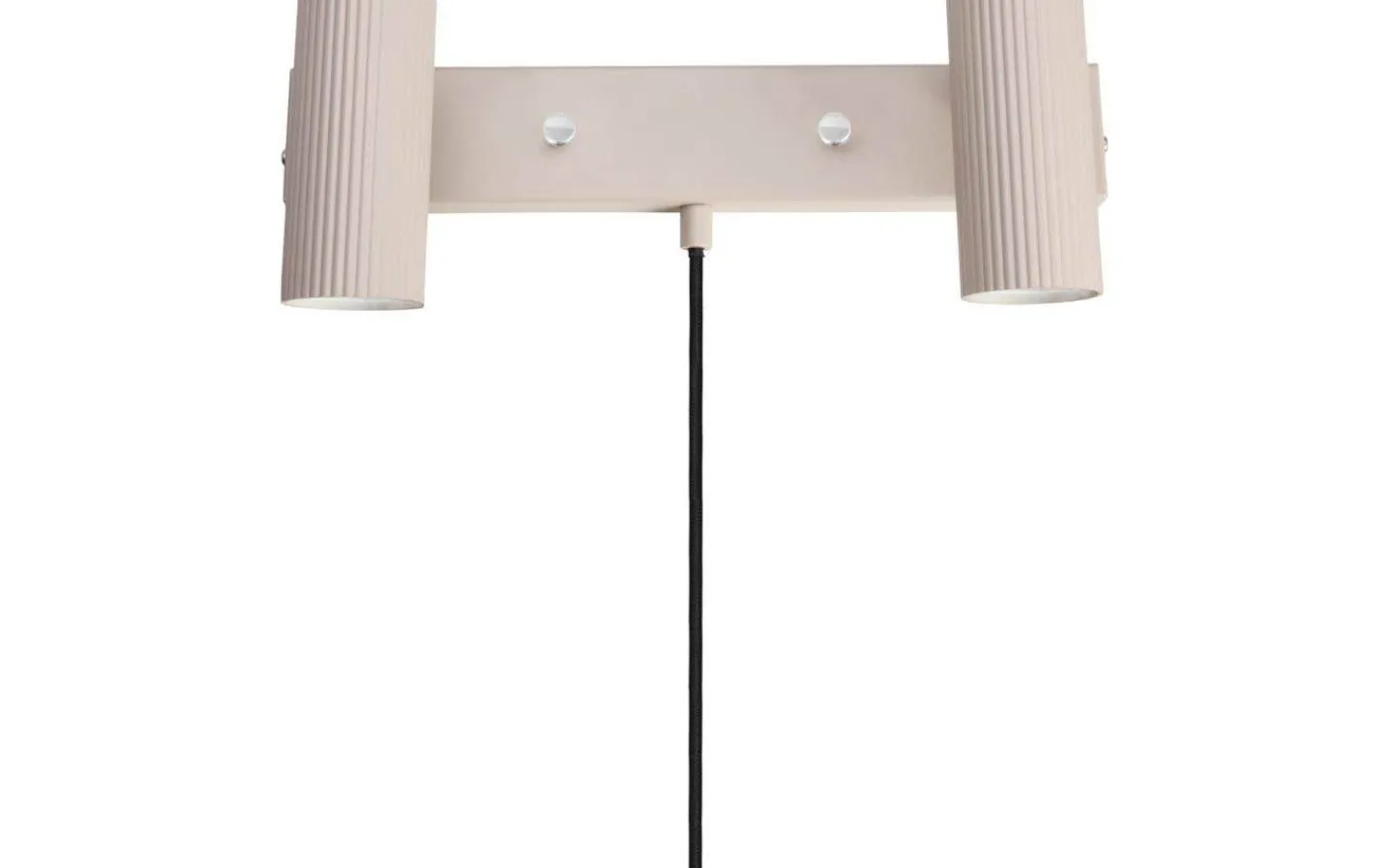 Läslampor-Globen Lighting Hubble Vägglampa 2L 35cm Beige