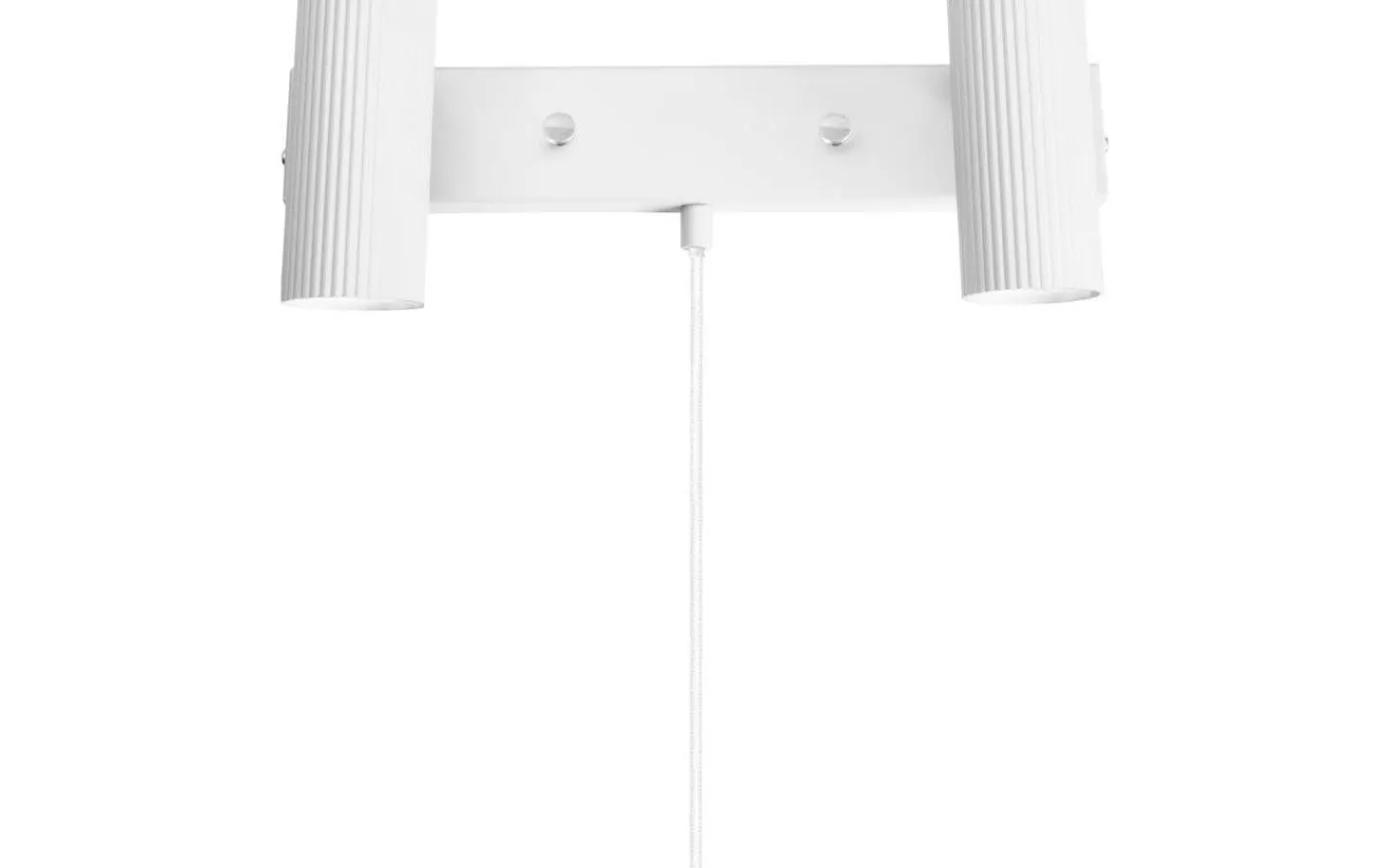 Läslampor-Globen Lighting Hubble Vägglampa 2L 35cm Vit
