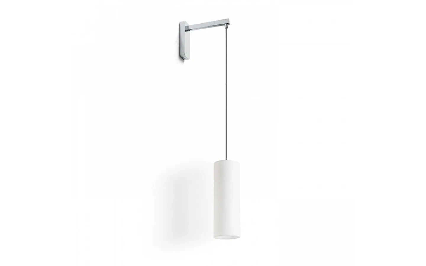 Lampetter < Rendl Hudson Vägglampa 35cm Vit/Krom
