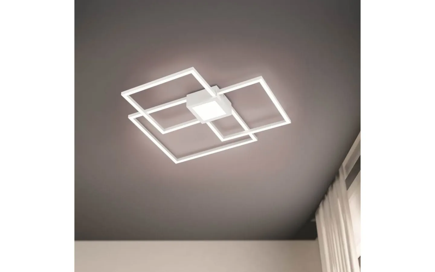 Plafonder < Trio Lighting Hydra Plafond LED 3-delad mattvit 4000K