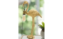 Bordslampor-Mauro Ferretti Icona Bordslampa Flamingo 59cm Guld