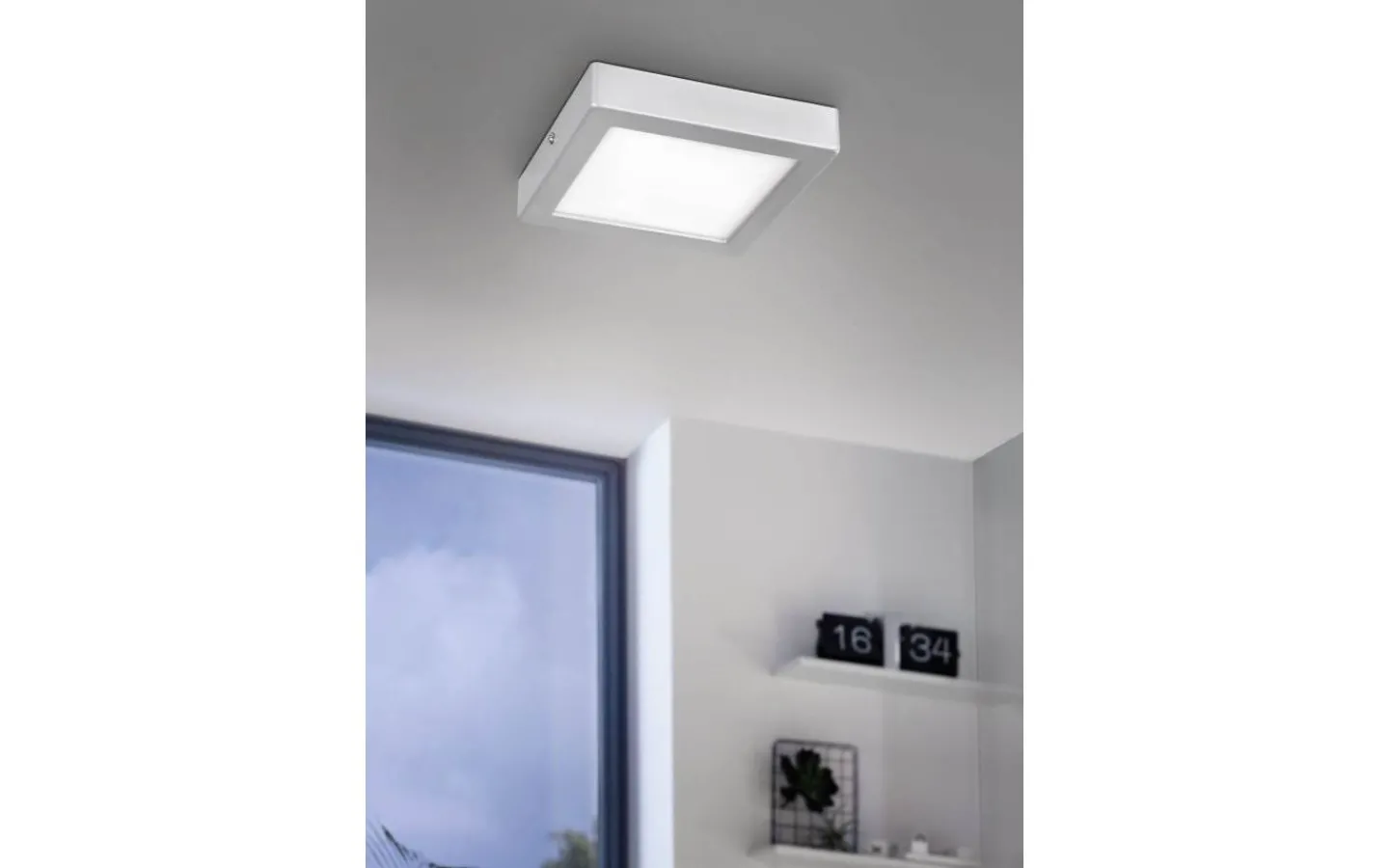 Plafonder < Eglo Idun Plafond 18cm LED 4000K 9,5W Grå