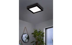 Plafonder < Eglo Idun Plafond 18cm LED 4000K 9,5W Svart