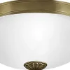 Plafonder-Eglo Imperial Plafond 31cm Brons