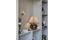 Plisserade Lampskärmar < PR Home Ines Lampskärm Linnebeige 30cm