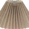 Plisserade Lampskärmar-PR Home Ines Lampskärm Linnebeige 25cm