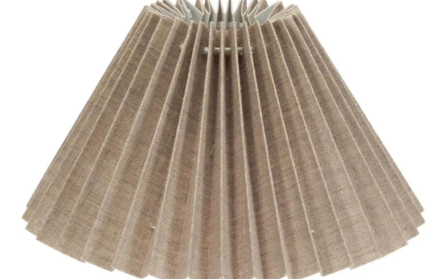 Plisserade Lampskärmar-PR Home Ines Lampskärm Linnebeige 25cm