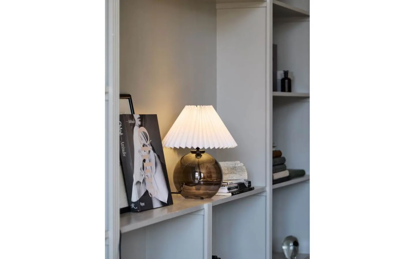 Plisserade Lampskärmar-PR Home Ines Lampskärm Offwhite 30cm