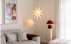 Bordslampor-Globen Lighting Iris Bordslampa 39cm Burgundy