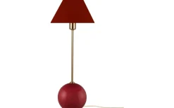 Bordslampor < Globen Lighting Iris Bordslampa 51cm Burgundy