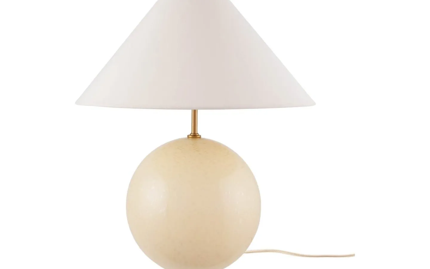 Bordslampor < Globen Lighting Iris Bordslampa 39cm Creme