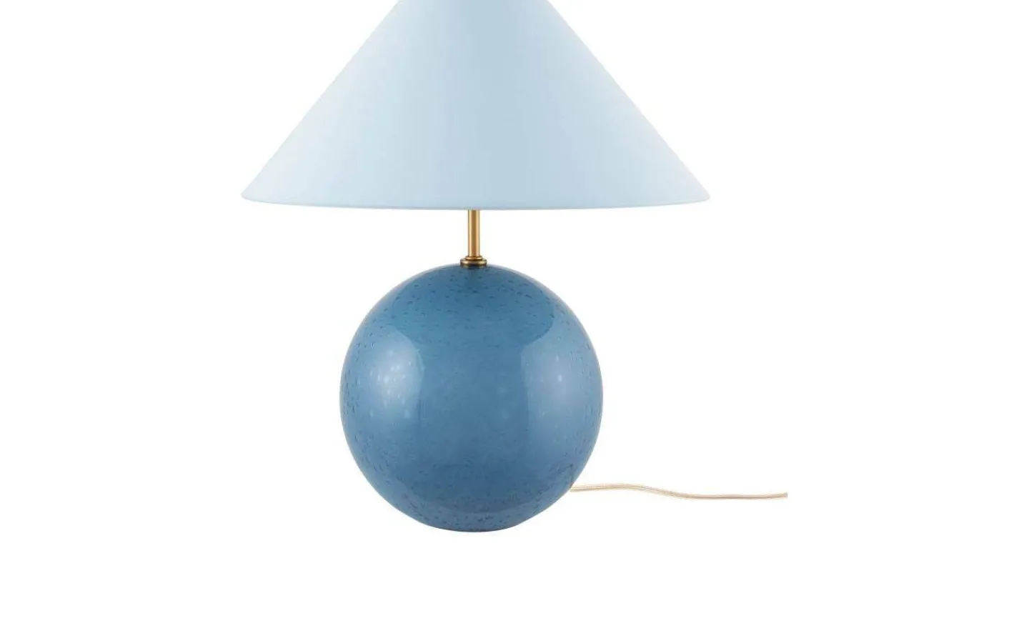 Bordslampor-Globen Lighting Iris Bordslampa 39cm Duvblå