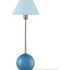 Bordslampor-Globen Lighting Iris Bordslampa 51cm Duvblå