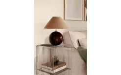 Bordslampor < Globen Lighting Iris Bordslampa 39cm Mocha
