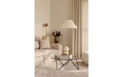 Lampfötter < Globen Lighting Iris Lampfot 45cm Borstad Mässing