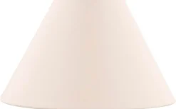 Enfärgade Runda Lampskärmar < Globen Lighting Iris Lampskärm Ø20cm Creme
