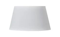 Enfärgade Runda Lampskärmar-ArmaturHantverk Iris Lampskärm Ø42cm Vit