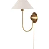 Lampetter < Globen Lighting Iris Vägglampa Creme