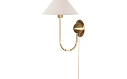 Lampetter < Globen Lighting Iris Vägglampa Creme