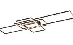 Plafonder-Trio Lighting Irvine Plafond LED antracit