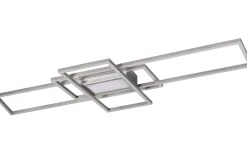 Plafonder-Trio Lighting Irvine Plafond LED i borstat stål