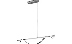 Avlånga Taklampor-Reality Isabel Taklampa LED krom 4000K