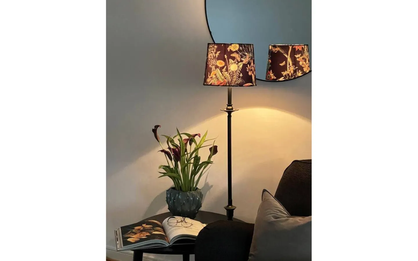 Mönstrade Lampskärmar < Aneta Isak Lampskärm Ø26cm Sammet