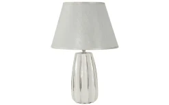 Bordslampor < Mauro Ferretti Italiano Bordslampa 45cm Vit/Silver