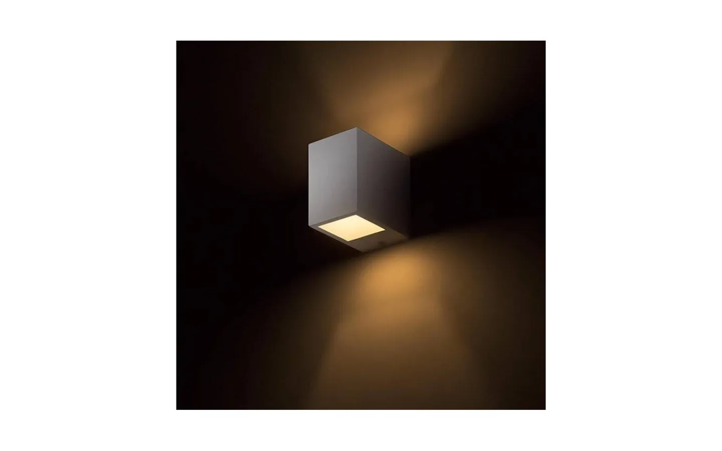 Hall & Trappa|Lampetter < Rendl Jack RC Vägglampa Gips 10cm