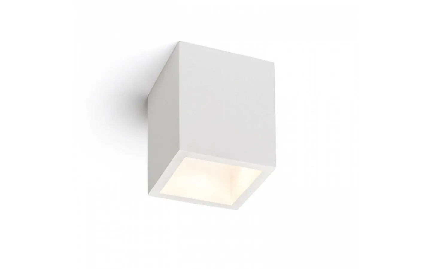 Takspot Med 1 Lampa < Rendl JACK SQ Takspotlight Gips GU10