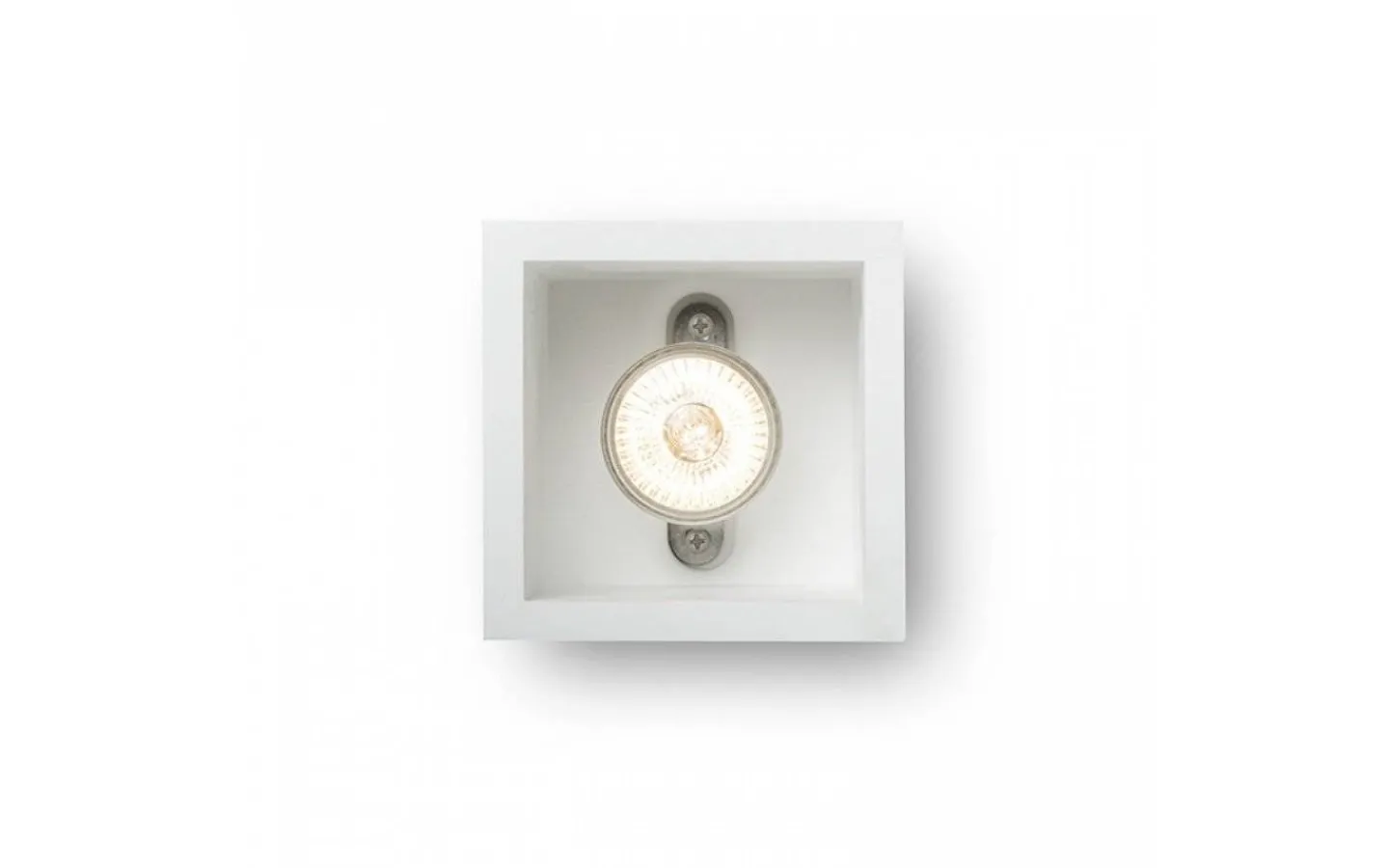 Takspot Med 1 Lampa < Rendl JACK SQ Takspotlight Gips GU10