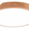 Plafonder < Reality Jano Plafond LED matt vit/trä