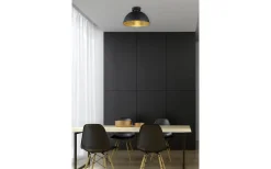 Plafonder < Reality Jimmy Plafond E27 svart/guld