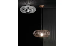 Plafonder-Trio Lighting Johann Plafond 40cm E27 antikkoppar