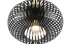 Plafonder-Trio Lighting Johann Plafond 30cm E27 mattsvart
