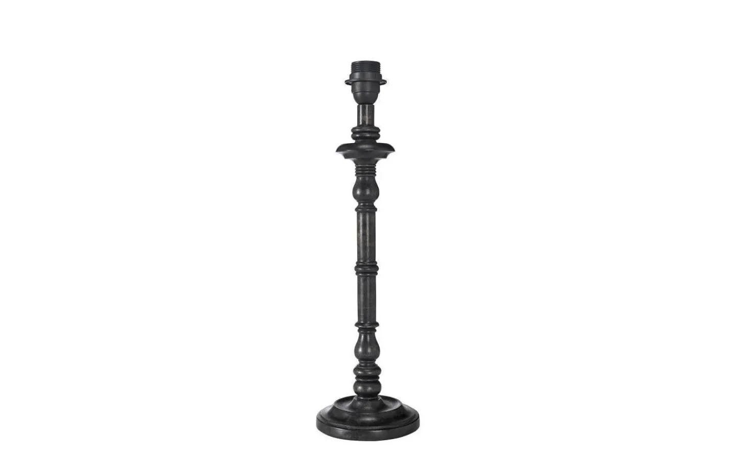 Lampfötter-PR Home Joy Lampfot 50cm Svartbrun