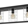 Plafonder < Eglo Jubily Plafond 77cm Svart
