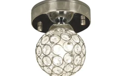 Badrumslampor Tak|Plafonder < Aneta Julietta Plafond 12cm Krom IP44