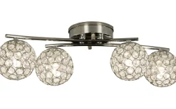 Badrumslampor Tak|Plafonder < Aneta Julietta Plafond 50cm Krom IP44