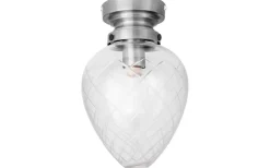 Plafonder < Globen Lighting Juni Plafond 20cm Antikstål/Klar IP44