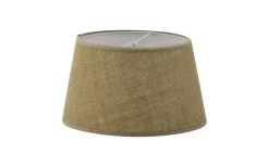 Enfärgade Runda Lampskärmar < Hallbergs Jute Lampskärm Ø21cm Natur