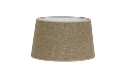 Ovala Lampskärmar-Hallbergs Jute Lampskärm Oval 30cm Natur