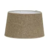 Ovala Lampskärmar-Hallbergs Jute Oval Lampskärm 20cm Natur