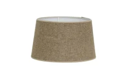Ovala Lampskärmar-Hallbergs Jute Oval Lampskärm 20cm Natur