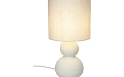 Bordslampor < Aneta Kalamata Bordslampa 42cm Naturvit